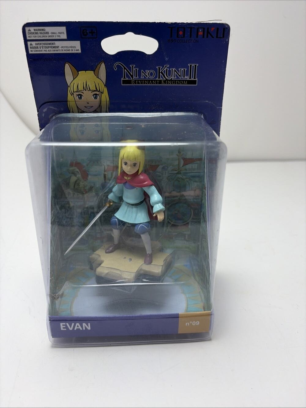 Totaku No 09 Ni No Kuni II Evan Figure Brand New
